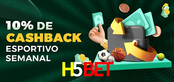 10% de bônus de cashback na H5Bet
