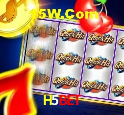 Interface moderna da plataforma H5Bet